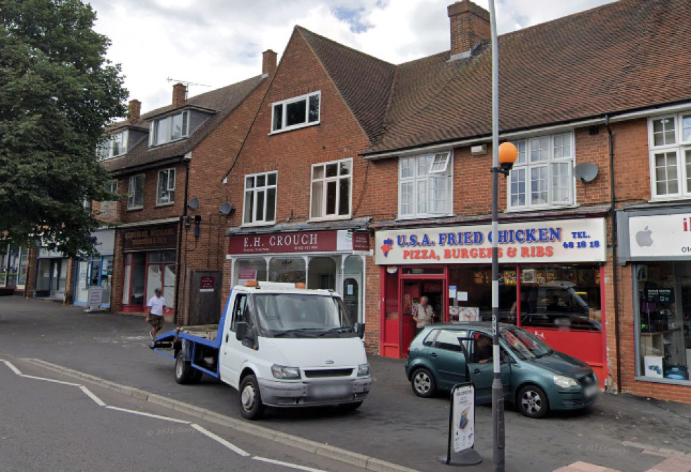 The main fire was at the USA Fried Chicken takeaway