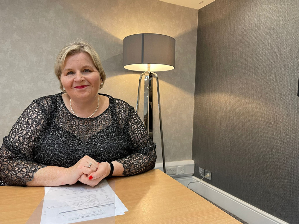 More than 700 families have now contacted a new maternity review which is examining cases of poor care in Nottingham hospitals. Pictured: Donna Ockenden pictured in Nottingham (credit LDRS).