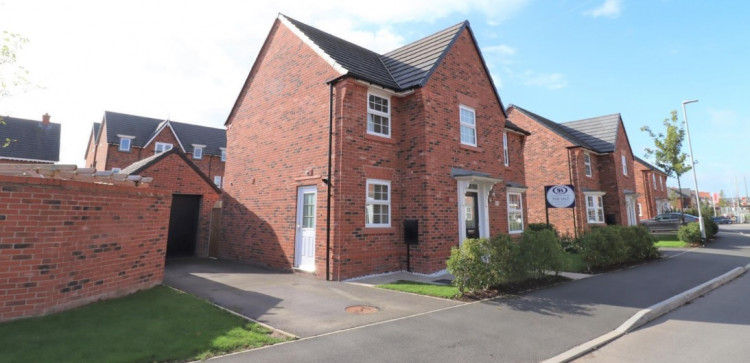 Four-bed home at Aylesbury Road, Henhull, near Nantwich.