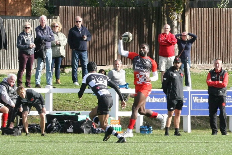 London Welsh were held to a 15-15 draw away at Sutton and Epsom. Photo: London Welsh.