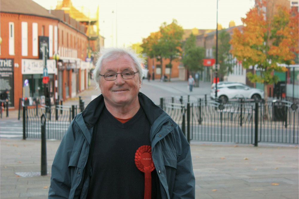 John Wilkinson (pictured) is the Labour candidate for the Hucknall Central Ward by-election next month. Photo courtesy of Hucknall Labour.