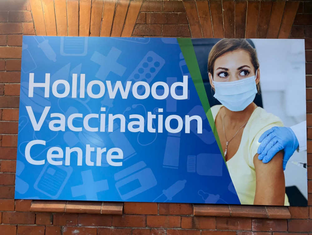 A new Crewe vaccination centre has celebrated a successful first month in the town (Hollowood Chemists). 