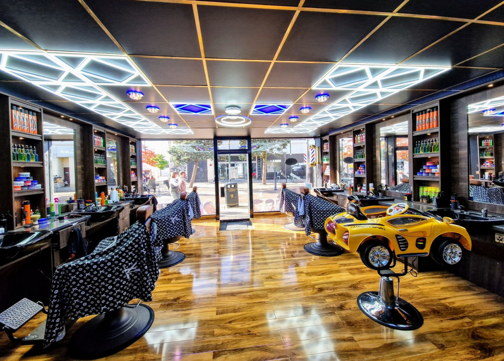 Magic Scissors barbers opened its doors on Market Street for the first time last Saturday - October 15 (Ryan Parker).