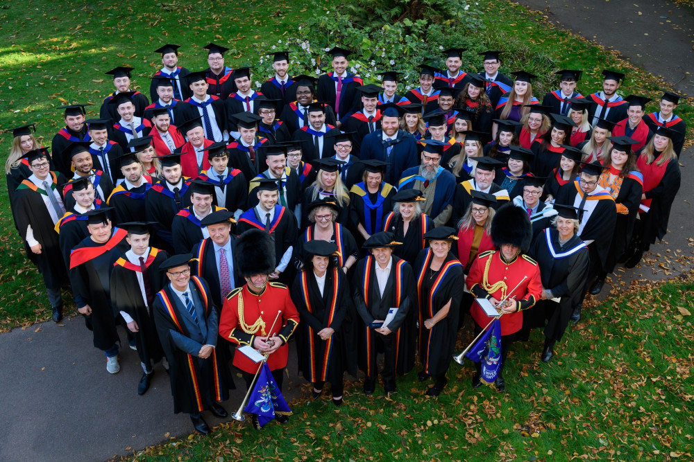 Graduates celebrated their successes at three different ceremonies at St Mary's Church this week (image supplied)