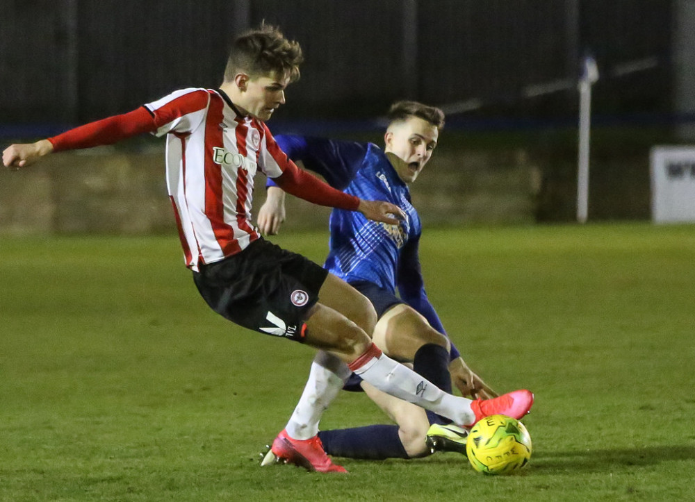 Brentford B take on Bedfont Sports Club in the Middlesex Senior Cup. Photo: Martin Addison.