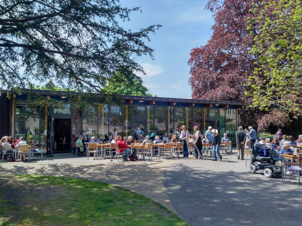 The Bishop's Table café at The Bishop's Palace