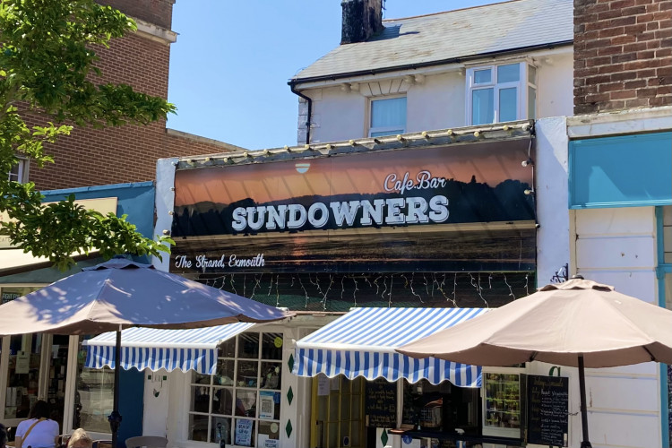Sundowners, The Strand, Exmouth (Nub News/ Will Goddard)