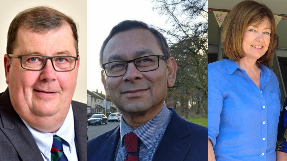 The last photo posted with all three councillors for Pensby and Thingwall together on their Facebook page was in July.