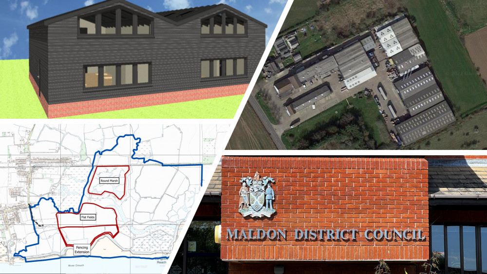 Take a look at this week's key planning applications in the Maldon District, received or decided on by the Council. (Images: Nub News and MDC)