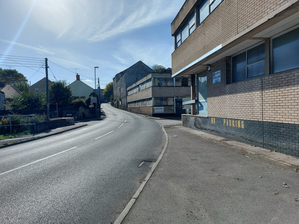 The factory in Welton and those very narrow pavements