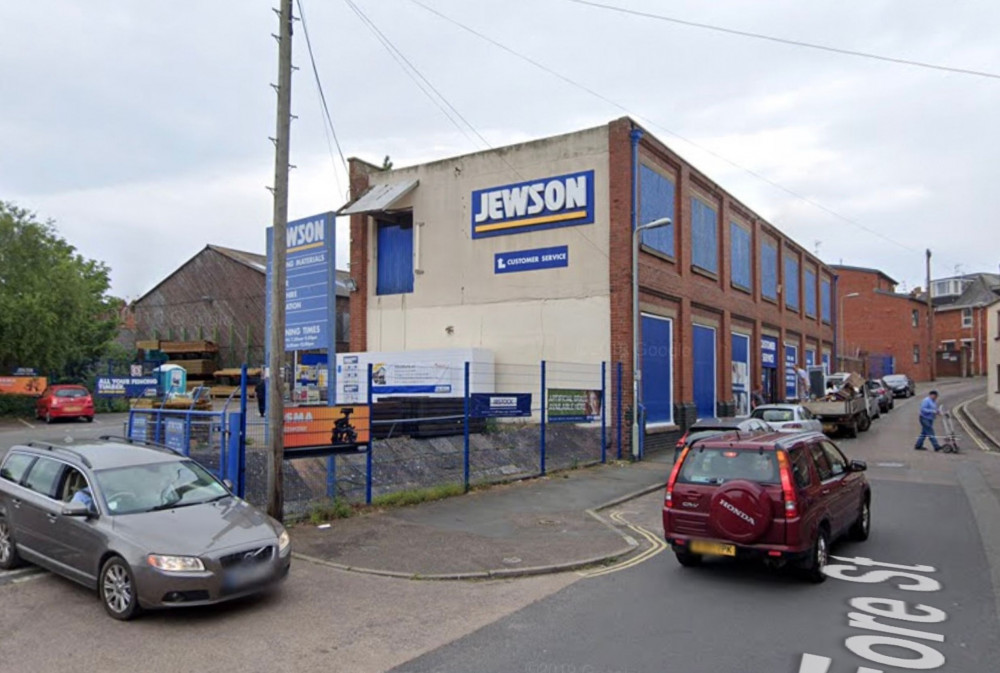 Jewson building materials supplier, Fore Street, Exmouth (Google Maps)