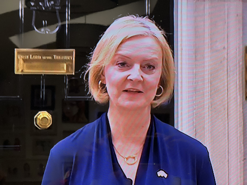 Liz Truss resigns as PM after just 44 days in office - Tory party in turmoil - Nub News contacts Hitchin MP Bim Afolami for comment. CREDIT: Sky News 