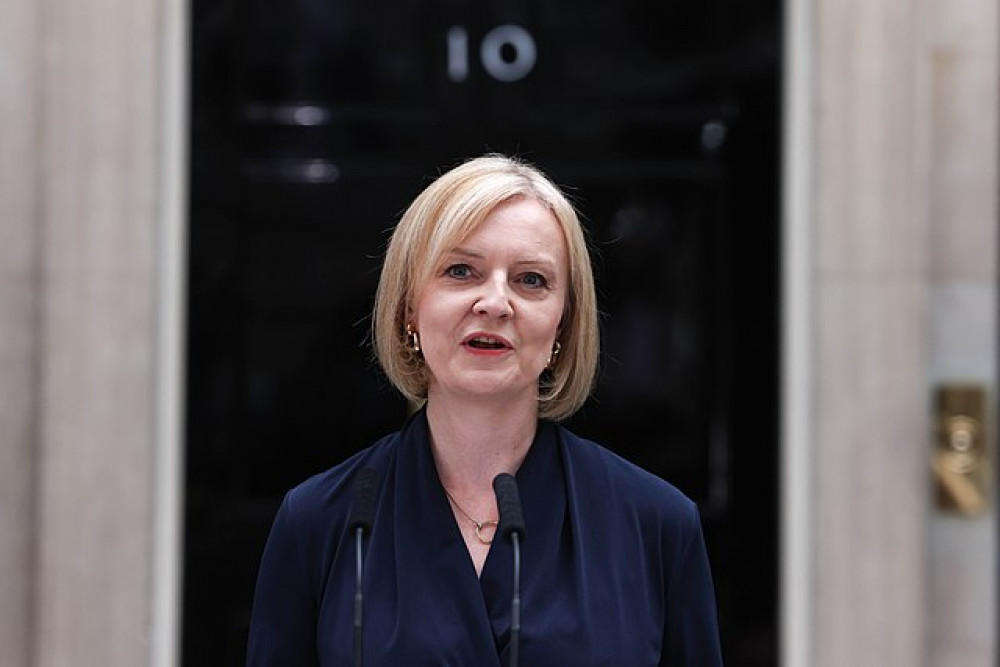 Liz Truss officially announced she would be resigning as PM at 1:35pm today - October 20 (Wikimedia Commons).