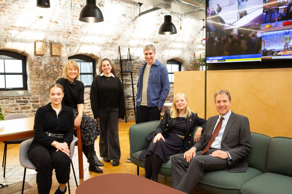 Asiya Sutton (team coordinator - documentary at C4), Charlotte Montanaro (C4 production trainee), Emily Shields (C4 Commissioner for Specialist Factual) and Daniel Fromm (C4 Commissioner for Factual Entertainment) as well as metro mayors Dan Norris and Tracy Brabin.