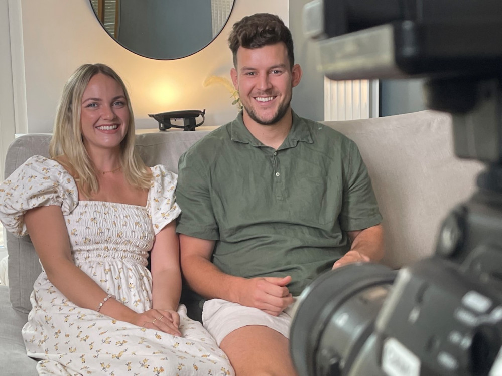 Andy and Amy Legg launched Honest Senior Care in July 2022 after Andy took voluntary redundancy from Amazon (image supplied)