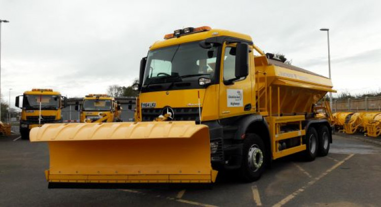 Gritters are ready for winter across Cheshire East 