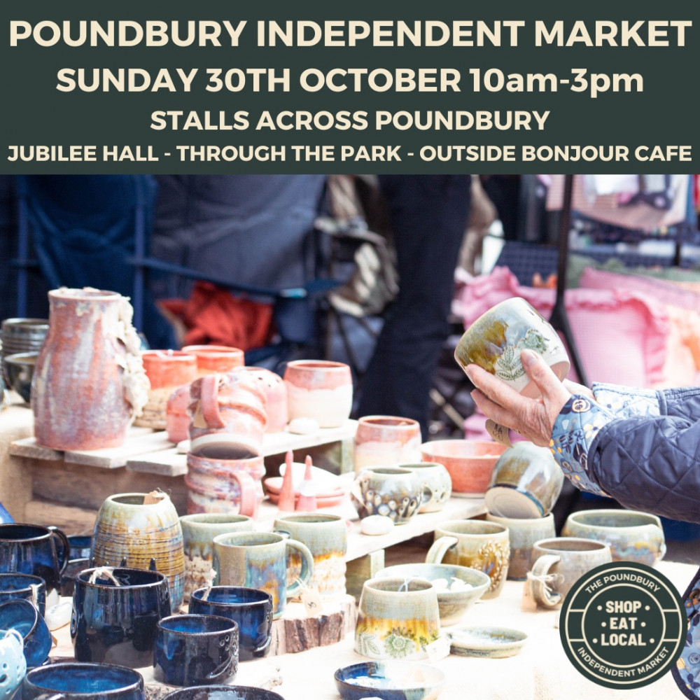 Poundbury independent market.