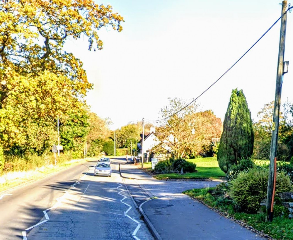 The incident on Middlewich Road happened at 7:51pm on Sunday (October 23) - close to The Rising Sun Inn (Google).