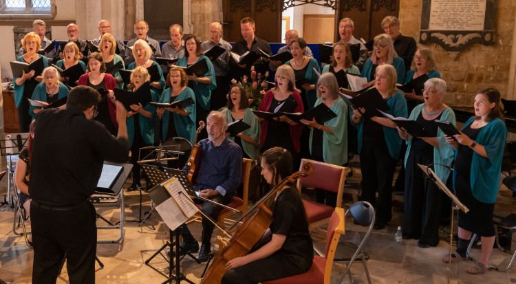 Harborough Singers (image courtesy of Peter Crowe)