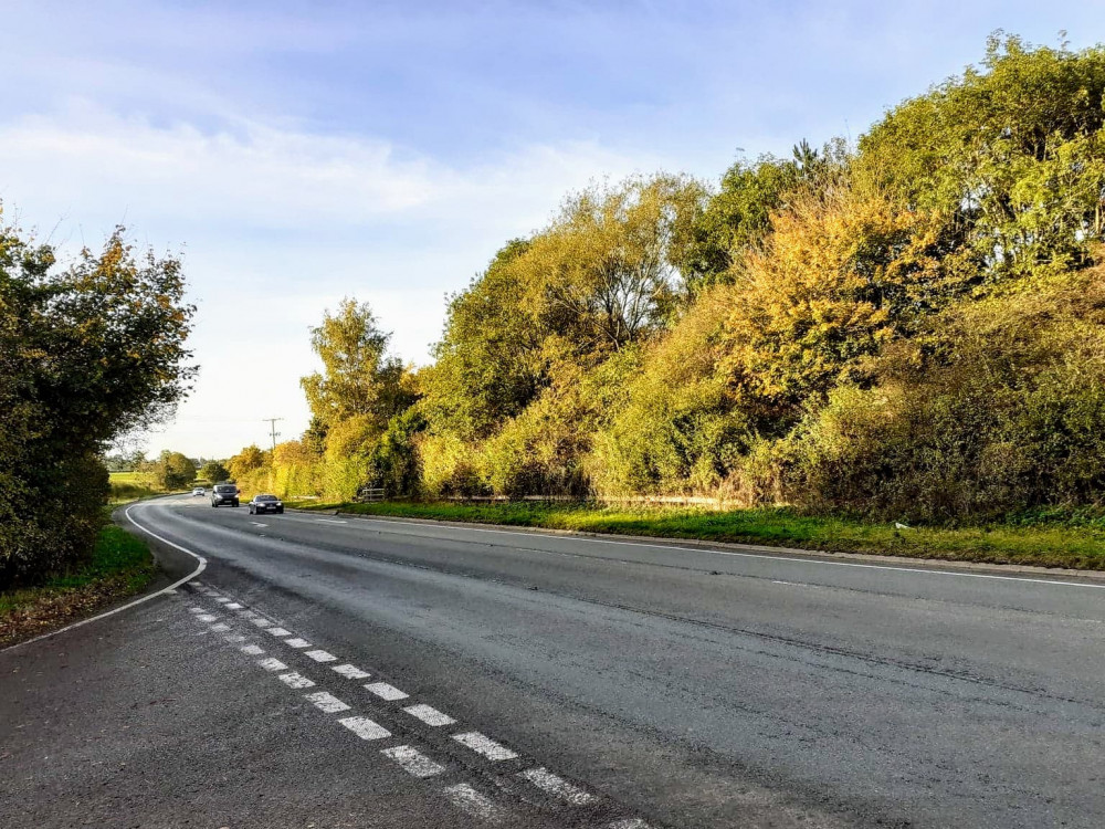 The incident on Bradeley Hall Road, above the A534 Haslington bypass, happened at 3:10pm on Monday - October 24 (Nub News).