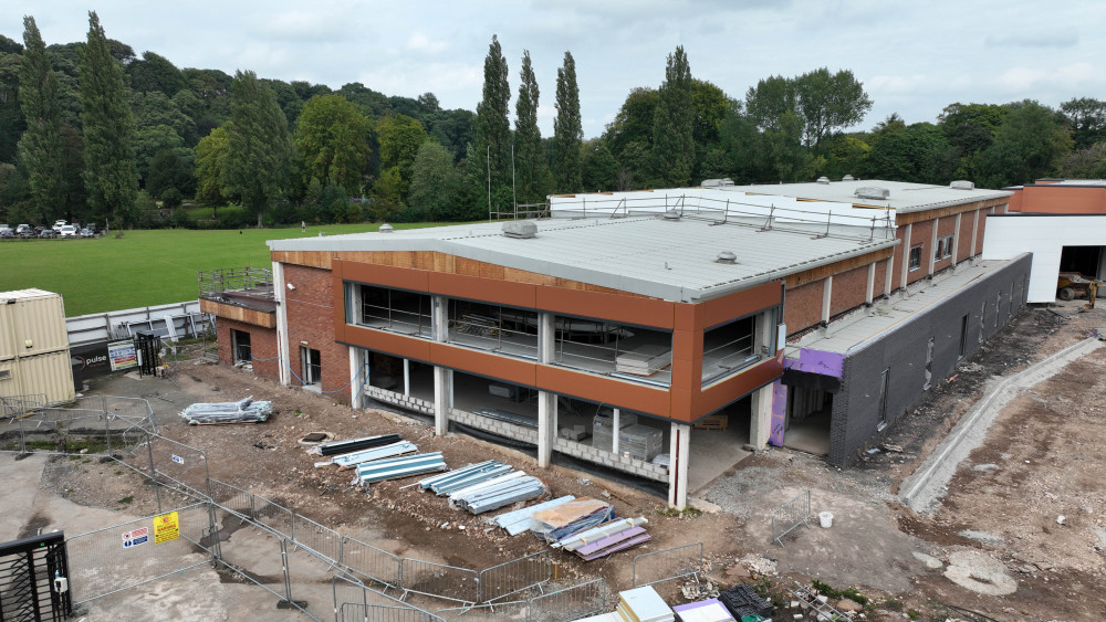 Congleton Leisure Centre was set to be open for Christmas, but Congleton residents will have to wait a little longer. (Image - Cheshire East Council)