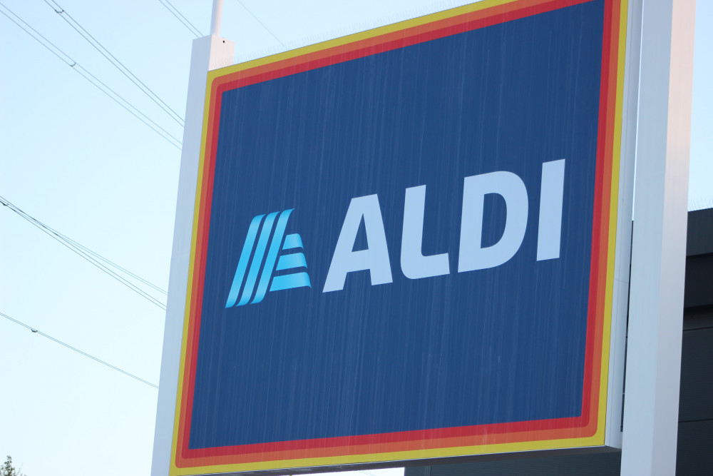 The sign for the new store, which was the first to open inside the Barracks Mill Retail Park. (Image - Alexander Greensmith / Macclesfield Nub News)