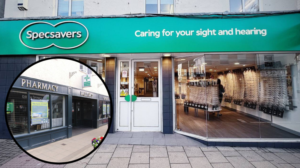 Warwick Specsavers is set to open in the former Mellor's Pharmacy unit at Market Place (Images supplied and by Geoff Ousbey)