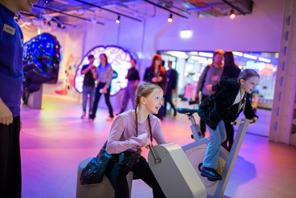 Inside the new Eureka! Science centre in Seacombe. Picture: Matt Thomas.