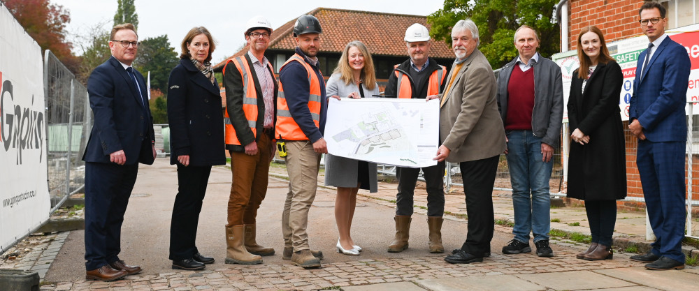 Babergh and Gipping Construction partnership at Corks Lane, Hadleigh