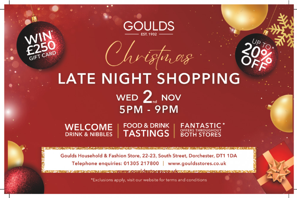 Goulds Christmas late night shopping event 