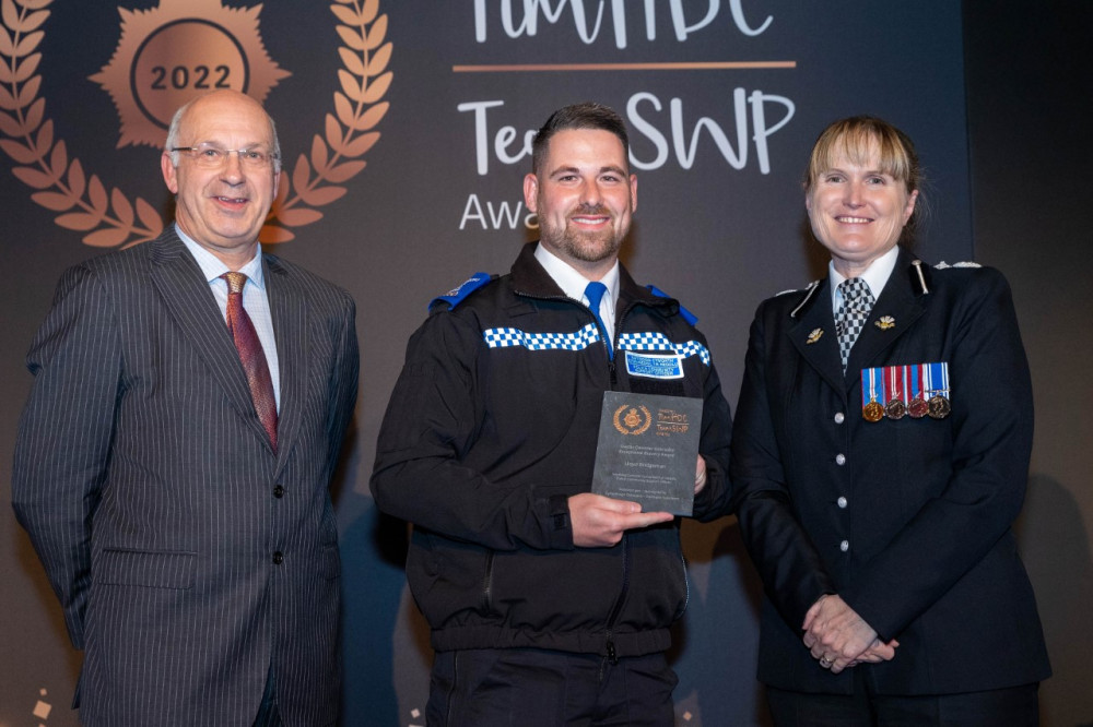 The Exceptional Bravery Award – PCSO Lloyd Bridgeman