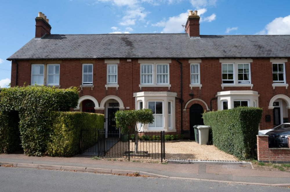 The property has a pleasing aesthetic (image courtesy of Moores Estate Agents)