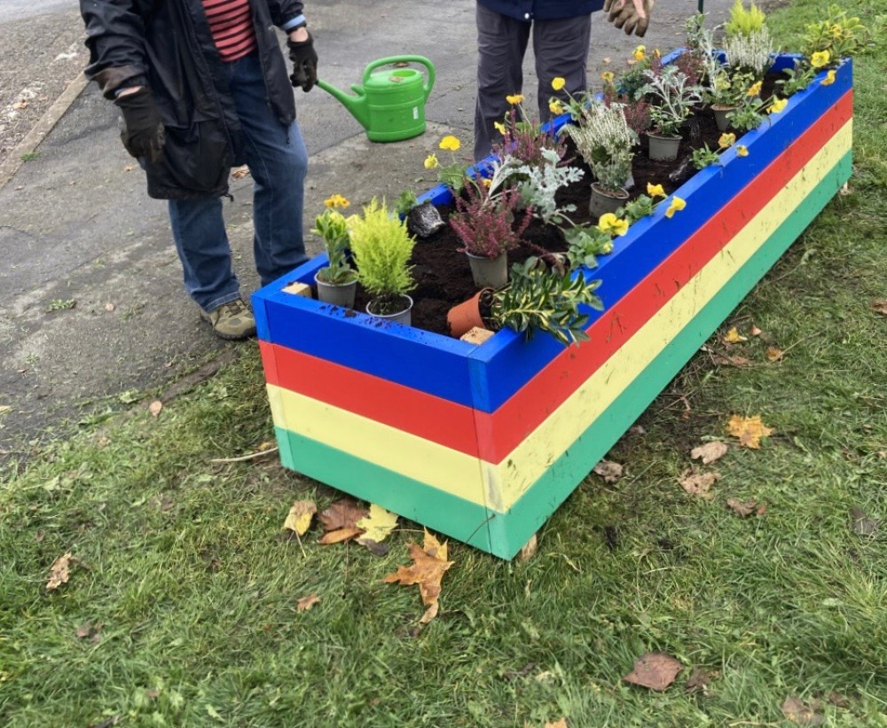 The rainbow trough can now be spotted in Donisthorpe