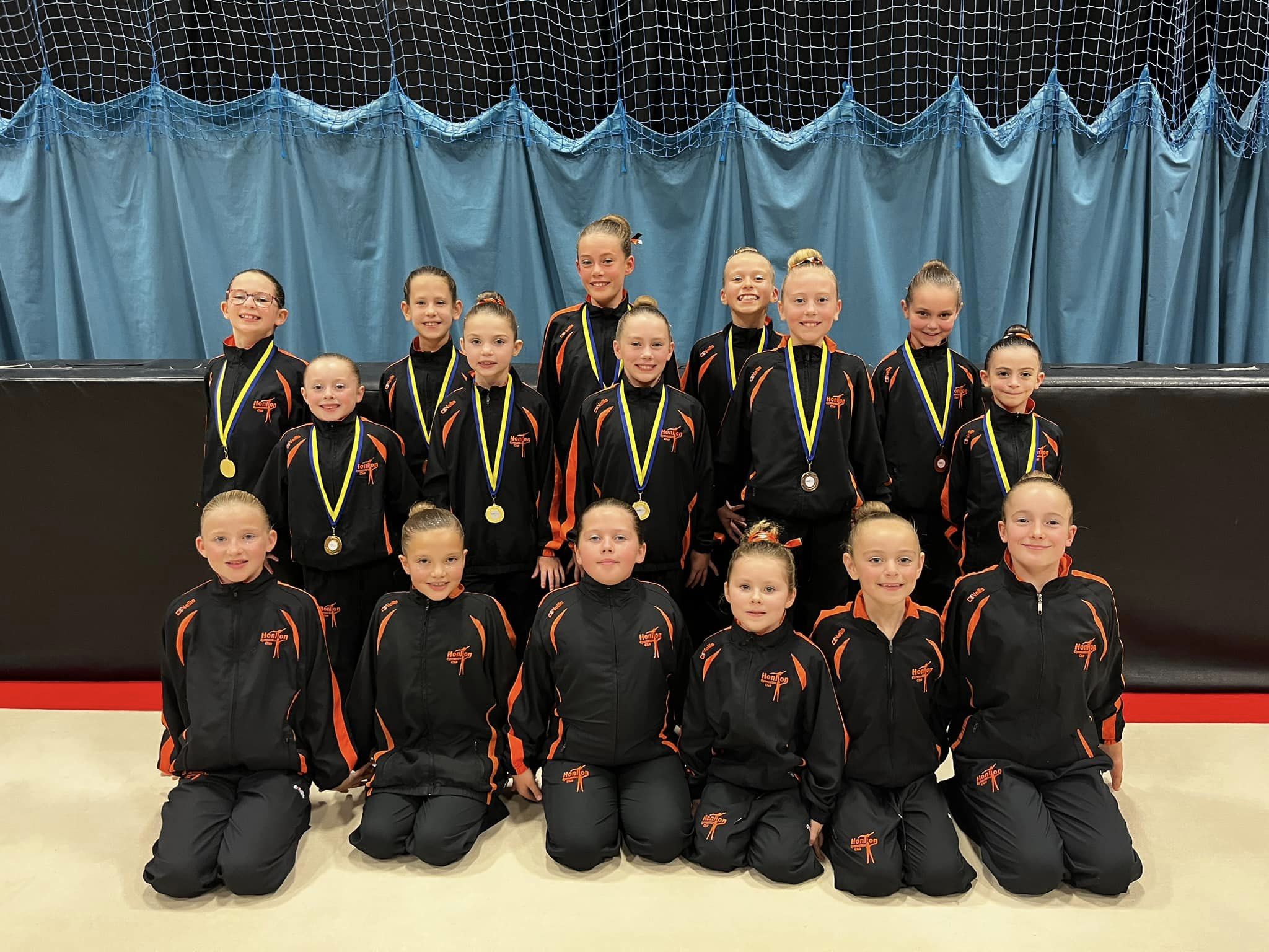 Honiton's Grade 1 & Grade 2 Competitors at the CDC Competition in Yate