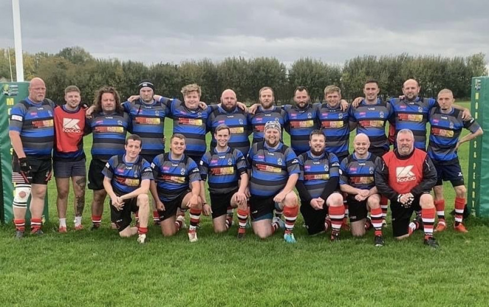 The Frome RFC thirds over in Midsomer Norton