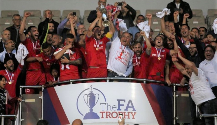 Hampton and Richmond will play Farnborough in the FA Trophy. Photo: Robmgt.