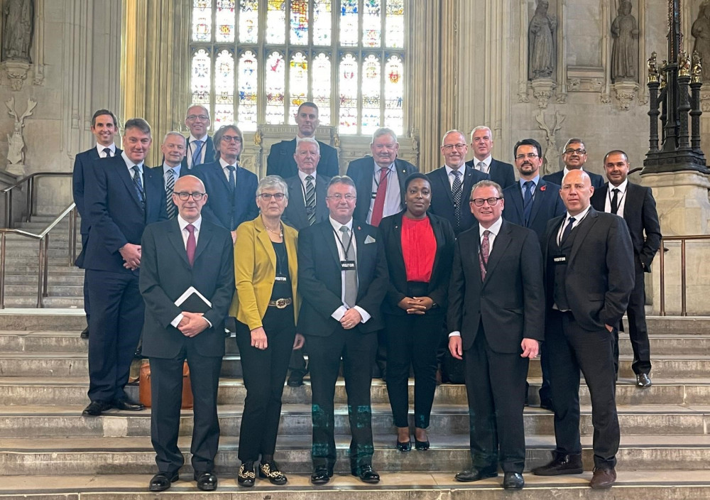 MPs from across Coventry and Warwickshire joined Coventry and Warwickshire Chamber of Commerce at parliament (image supplied)