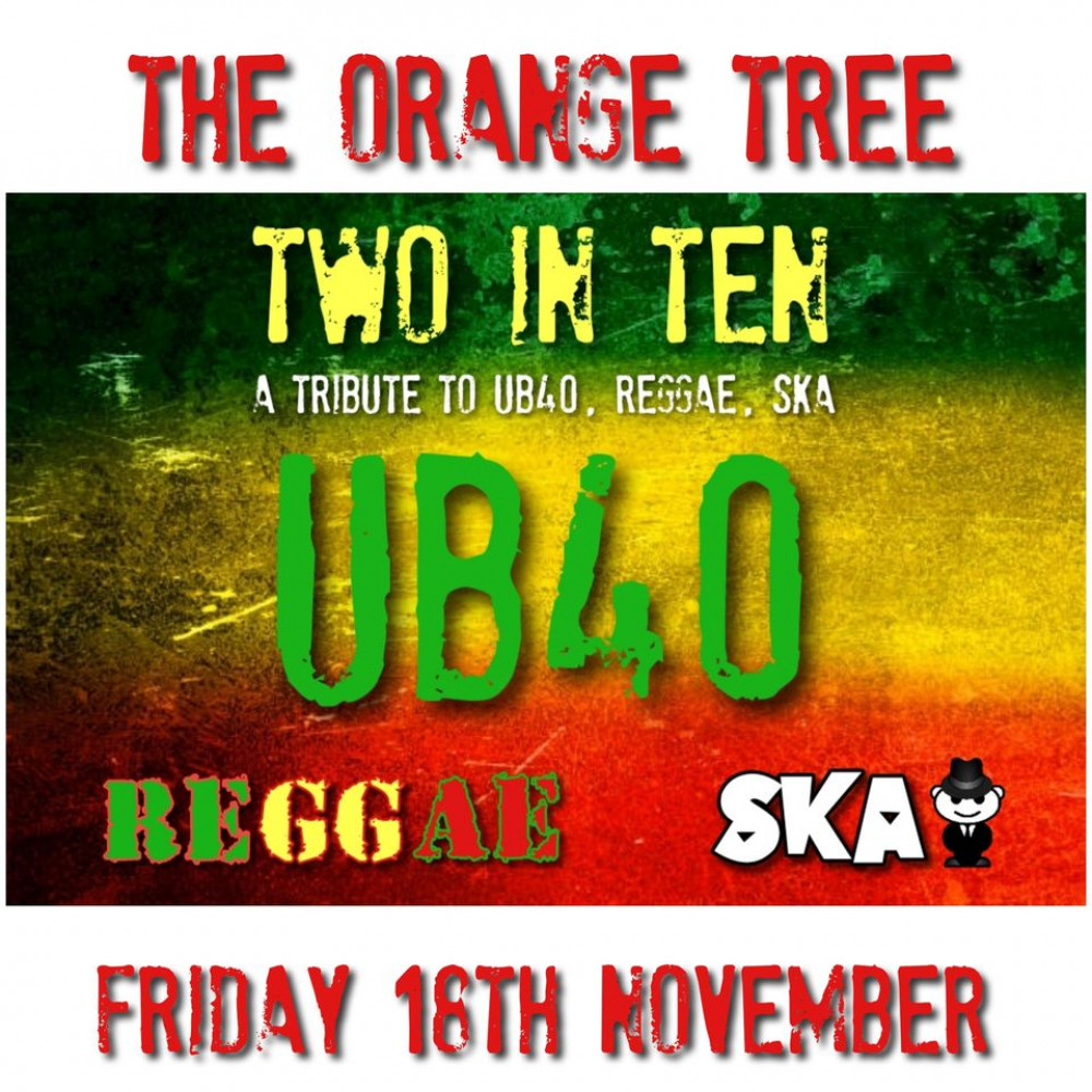 UB40 tribute at the Orange Tree pub in Hitchin