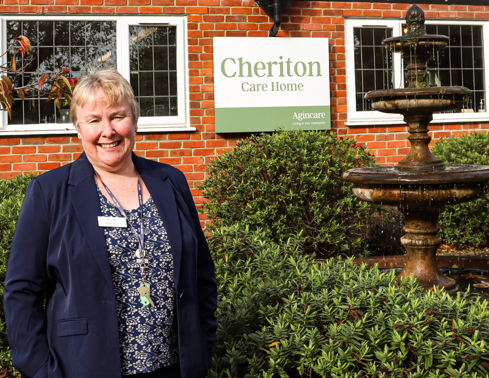 Cheriton Registered Manager Helen Persey.