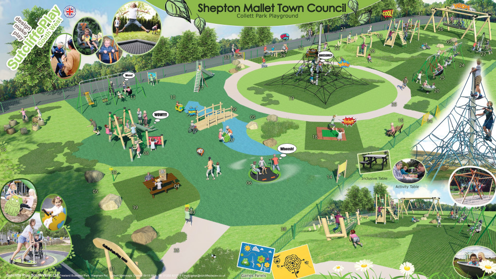 Plans have been submitted to begin work on the new play area at Collett Park