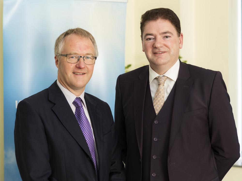 Cllr Sam Corcoran (left) and Cllr Craig Browne (right) are Leader and Deputy Leader of Cheshire East Council. (Image - Cheshire East Council)