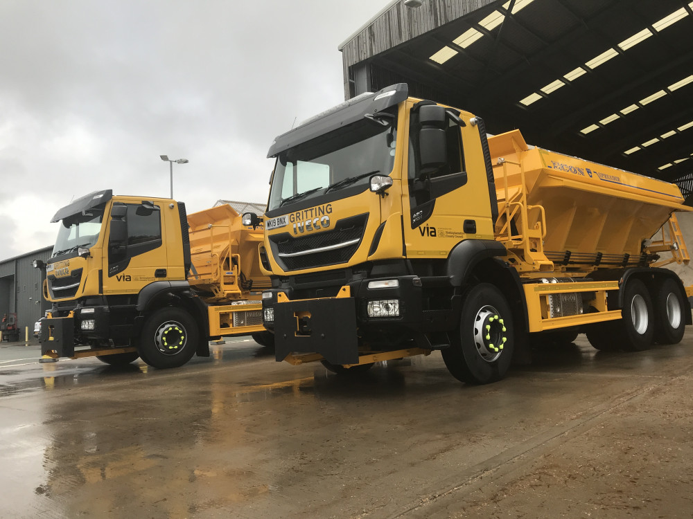 The start of November means that, as of yesterday, Nottinghamshire’s gritting teams are on full-time standby and ready for the winter ahead. Photo courtesy of Nottinghamshire County Council.