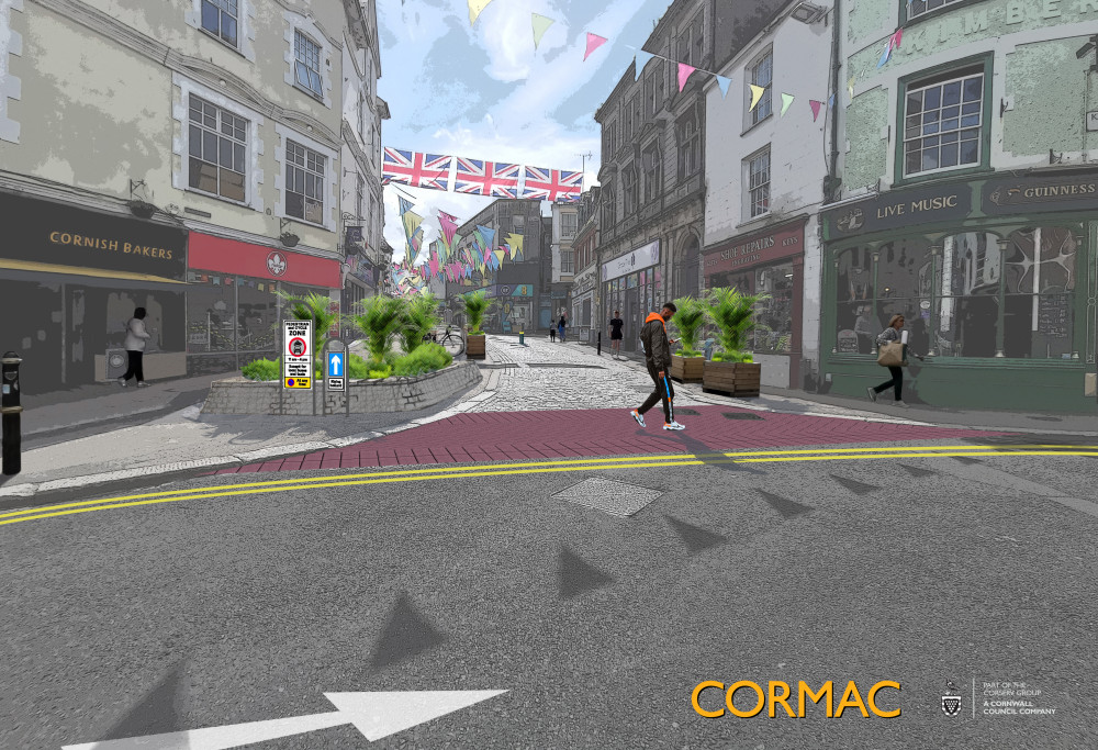 An artists impression of how the plans could look (Credit - Cormac/Cornwall Council)
