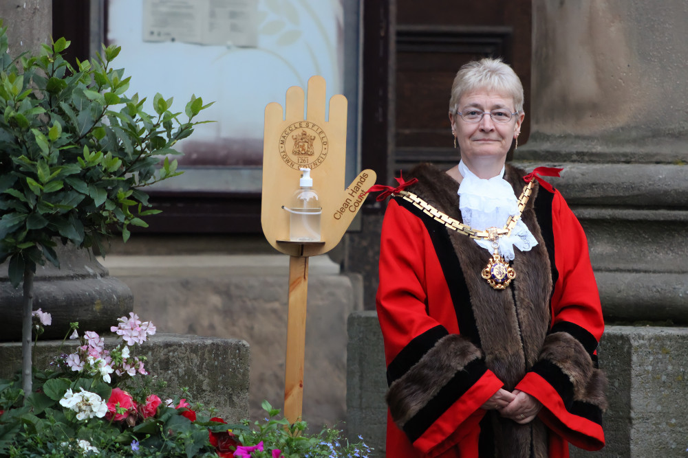 Macclesfield Mayor Fiona Wilson is hosting a festive fundraiser for North West Air Ambulance. (Image - Alexander Greensmith / Macclesfield Nub News)