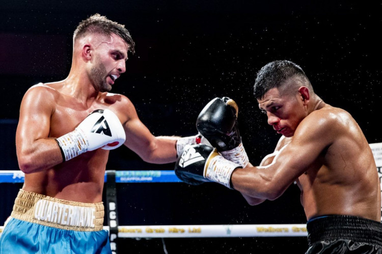 Danny Quartermaine beat Cruz Perez at The Hanger in Wolverhampton on Sunday (Image by Reece Singh PR)