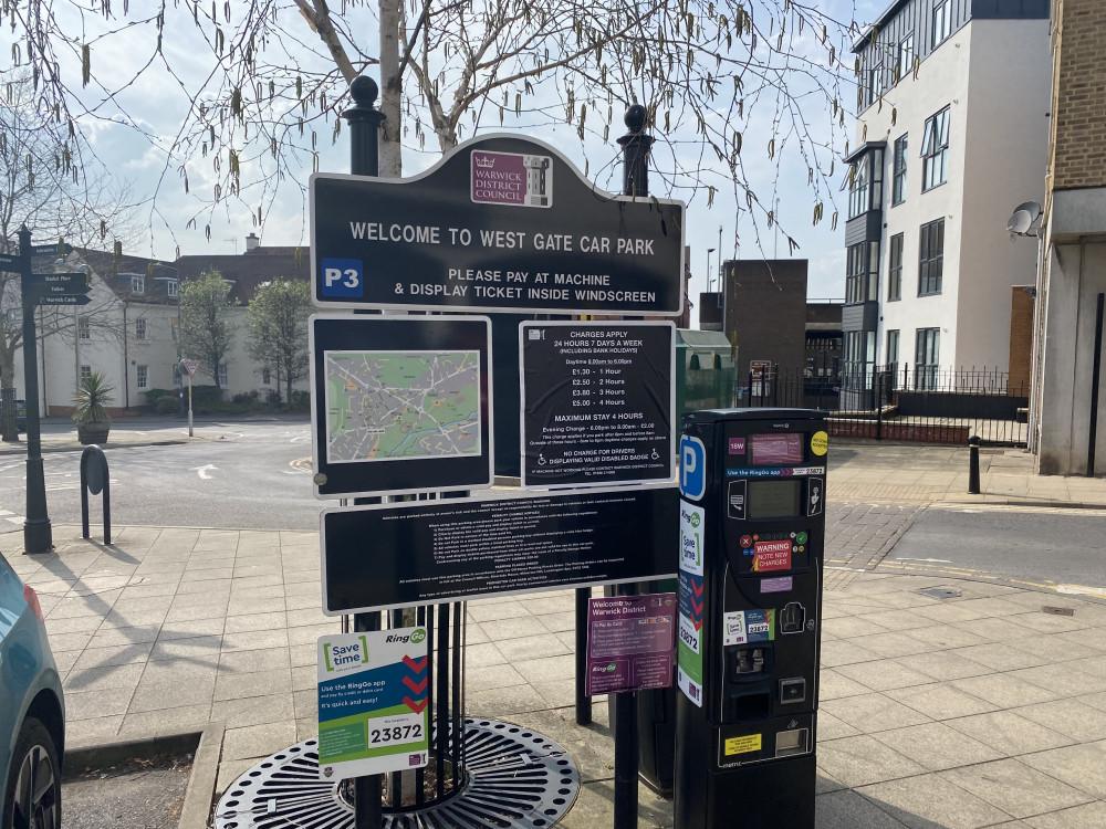 Warwick District Council's cabinet has proposed a range of cost-saving measures for shoppers at local car parks (Image by James Smith)