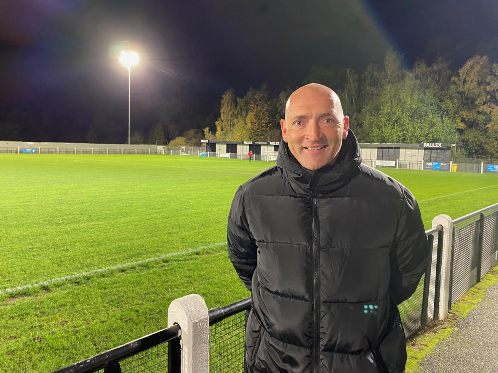 Coalville Town manager Adam Stevens. Photo: Coalville Nub News