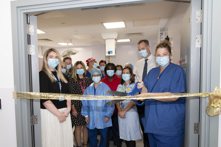 More than 100 patients treated since opening of new procedure rooms at Stevenage’s Lister Hospital 