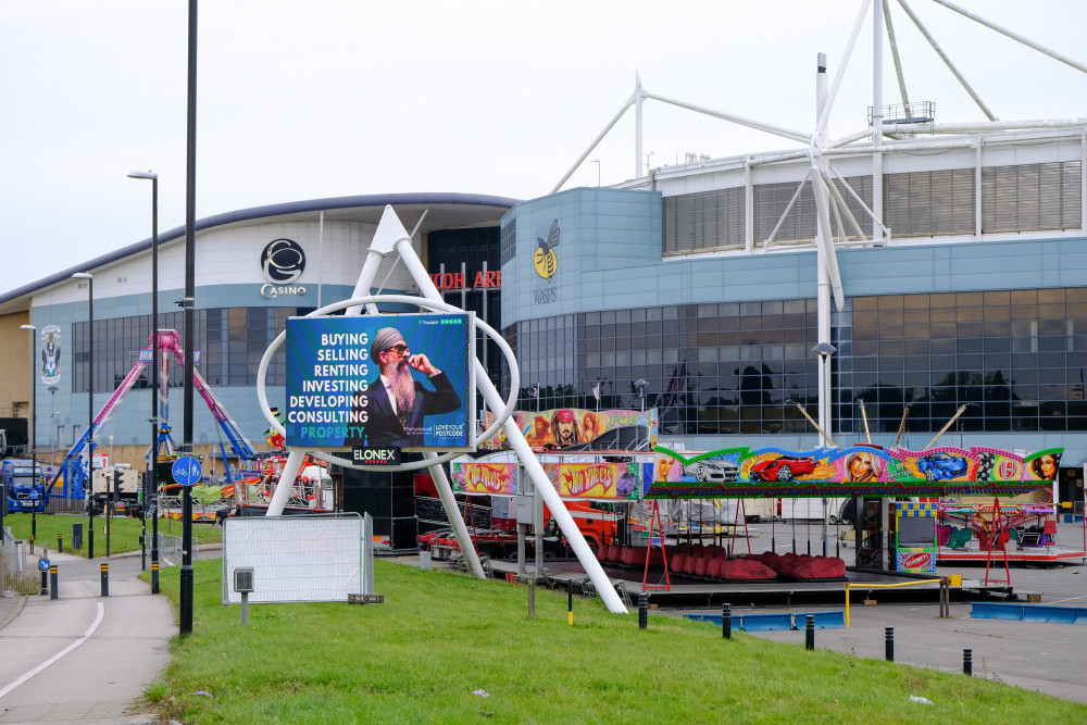 Coventry Arena Limited announced on Tuesday that it has applied to go into administration (image via SWNS)