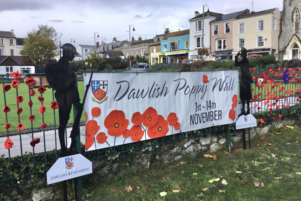 Dawlish poppy wall (Dawlish Town Council)